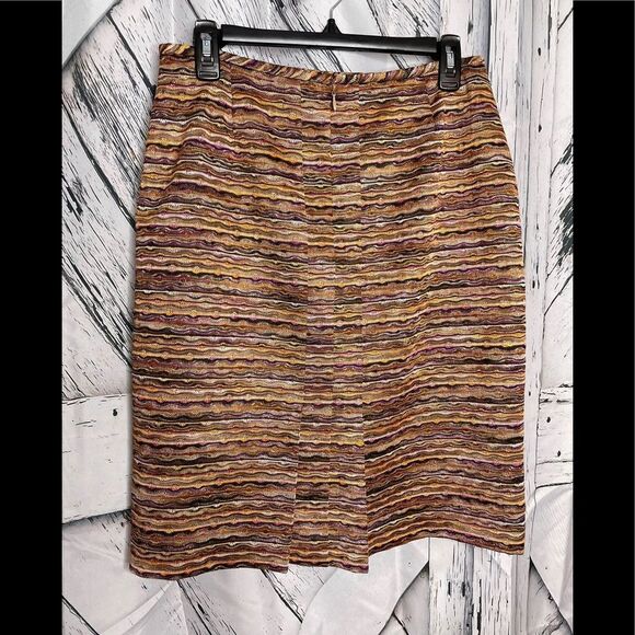 Dressbarn zig-zag print skirt 8 - Picture 2 of 8